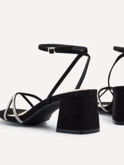 DULCIE -Heel Vibe Shop DULCIEBLACKSUEDE 5