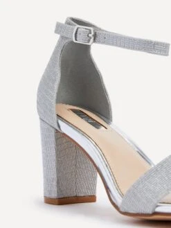 FRANCINE -Heel Vibe Shop FRANCINESILVERGLITTER 4