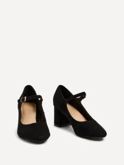 MADELINE -Heel Vibe Shop MADELINEBLACKSUEDE 3