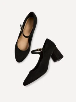 MADELINE -Heel Vibe Shop MADELINEBLACKSUEDE 4