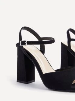 MONROE -Heel Vibe Shop MONROE BLACKSUEDE 5