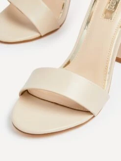 NELLY -Heel Vibe Shop NELLYBeigePU 4